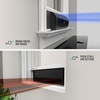 image:imageVornado TRANSOM Window Fan with 4 Speeds Remote Control Reversible Exhaust Mode Weather Resistant Case Black Whole RoomBlack