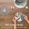 image:imageVornado VORA 8 Whole Room Air Circulator with Omniwave MultiAxis Oscillation Energy Efficient Fan Easy Clean Removable Grille 12Hour Timer RF Remote Quiet Operation Fan for Bedroom and HomeVORA 8  Large