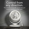 image:imageVornado VORA 8 Whole Room Air Circulator with Omniwave MultiAxis Oscillation Energy Efficient Fan Easy Clean Removable Grille 12Hour Timer RF Remote Quiet Operation Fan for Bedroom and HomeVORA 8  Large