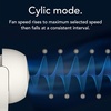 image:imageVornado VORA 8 Whole Room Air Circulator with Omniwave MultiAxis Oscillation Energy Efficient Fan Easy Clean Removable Grille 12Hour Timer RF Remote Quiet Operation Fan for Bedroom and HomeVORA 8  Large