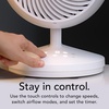 image:imageVornado VORA 8 Whole Room Air Circulator with Omniwave MultiAxis Oscillation Energy Efficient Fan Easy Clean Removable Grille 12Hour Timer RF Remote Quiet Operation Fan for Bedroom and HomeOMNIO 7  Medium