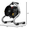 image:imageVornado Velocity HD Garage Space Heater with Fan Tilt Head Advanced Safety FeaturesBlack Whole RoomVelocity HD 2024 Model