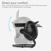 image:imageVornado Zippi Small Personal Fan Foldable Cooling for Desk 2 Speed Settings Soft Nylon Blades Directable Airflow Perfect Fan for Office and Bedroom Multiple Color Options Graphite GrayBlack