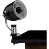image:imageVornado Pivot Clip Personal Air Circulator 3Speed Portable Desk Fan with MultiSurface Clip 360Degree Adjustable Axis 9 in Tall 4 in Diameter Whisper Quiet Ice WhiteBlack