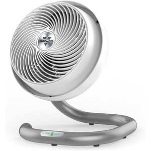 image:imageVornado 623DC Energy Smart MidSize Air Circulator Fan with Variable Speed Control Signature Vortex Airflow Powerful Cooling Targeted Airlfow Manual Control Dial Fan for Bedroom and Home White
