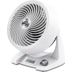 image:imageVornado 683DC Energy Smart Medium Pedestal Air Circulator Fan with Variable Speed ControlWhiteSmall