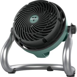 image:imageVornado EXO51 Small Heavy Duty Air Circulator 3Speed High Velocity Shop Fan Dustproof and WaterResistant Powerful Motor Industrial High Impact Case Whole Room Air Circulator GreenEXO51  Small