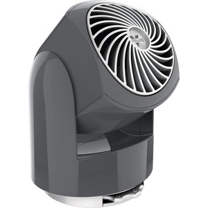 image:imageVornado Flippi V6 Compact Air Circulator Fan Quiet Portable Travel Fan for Office or Bedroom Adjustable Head 2 Speeds Vintage WhiteStorm Gray