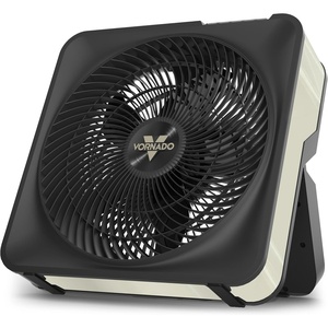 image:imageVornado Model 80X High Velocity Box Fan with Kick Stand Digital Display Removable Grille Variable Speed Control 112 Hour Timer Powerful Floor Fan for Bedroom Targeted Cooling Fan Cool GrayModel 80X