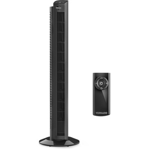 image:imageVornado OZI42DC Tower Fan with Remote and Timer Oscillating Standing Fan for Bedroom Variable Speed for Precise Control Energy Saving Design for Whole Room Cooling Indoor Floor Fan BlackOZI42 Regular