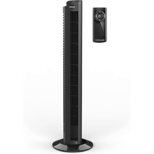 image:imageVornado OZI42DC Tower Fan with Remote and Timer Oscillating Standing Fan for Bedroom Variable Speed for Precise Control Energy Saving Design for Whole Room Cooling Indoor Floor Fan BlackOZI42DC Energy Smart
