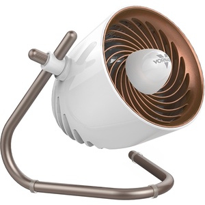 image:imageVornado Pivot Personal Air Circulator Fan 6inch Quiet Portable Travel Fan 3 Speeds ChampagneCopper