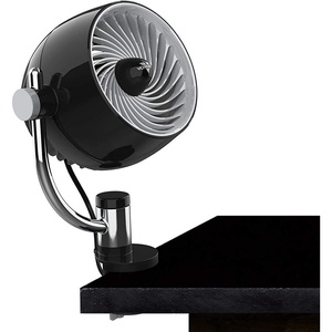 image:imageVornado Pivot3 Clip Personal Air Circulator Fan with MultiSurface Clip Quiet Portable Fan for Office or Bedroom 3 Speeds BlackPivot3 Clip