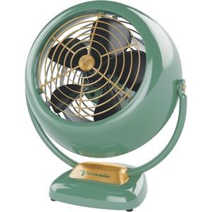 image:imageVornado VFAN Sr Vintage Fan Large Retro Metal Air Circulator for Cooling amp Decor 3 Speed Settings Adjustable Tilt Durable Construction Powerful Cooling Airflow Floor Fan for Home GreenGreen
