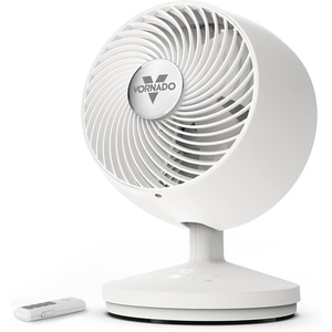 image:imageVornado VORA 8 Whole Room Air Circulator with Omniwave MultiAxis Oscillation Energy Efficient Fan Easy Clean Removable Grille 12Hour Timer RF Remote Quiet Operation Fan for Bedroom and HomeOMNIO 7  Medium
