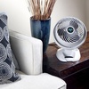 image:imageVornado 530 Compact Air Circulator Fan 3Speed Manual Control Adjustable Tilt Whole Room Cooling Black Floor Fan for Bedroom and Office Vortex Action 65 ft RangeWhite