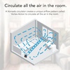 image:imageVornado 673T Whole Room Air Circulator Fan 3 Speed Settings 90 Degree Pivoting Head Deep Pitched Blades Vortex Action Technology Black Electric Fan for Bedroom Office HomeWhole Room Pack of 3