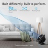 image:imageVornado 673T Whole Room Air Circulator Fan 3 Speed Settings 90 Degree Pivoting Head Deep Pitched Blades Vortex Action Technology Black Electric Fan for Bedroom Office HomeWhole Room