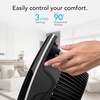 image:imageVornado 673T Whole Room Air Circulator Fan 3 Speed Settings 90 Degree Pivoting Head Deep Pitched Blades Vortex Action Technology Black Electric Fan for Bedroom Office HomeWhole Room