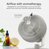 image:imageVornado REFRESH 8 Table Fan with Aromatherapy Scent Pads Swiveling Base Easy to Clean 3 Speed Settings 45Degree Tilt Optimized Fan Sound for Sleep Electric Fan for Bedroom Office amp Home
