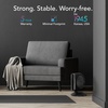 image:imageVornado STRATA 8T Oscillating Table Fan with Remote Energy Efficient DC Motor Removable Grille Pivoting Head 10 Electric Fan Speeds Quiet Operation Versatile Fan for Bedroom amp Home