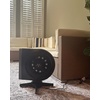 image:imageVornado STRATA Compact Oscillating High Velocity Floor Fan with Remote Control 5 Speeds 184 in Tall Powerful Air Circulator for Home Electric Cooling Fan BlackCompact Fan