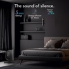 image:imageVornado STRATA Compact Oscillating High Velocity Floor Fan with Remote Control 5 Speeds 184 in Tall Powerful Air Circulator for Home Electric Cooling Fan BlackCompact Fan