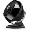 image:imageVornado 160 Personal Air Circulator Small Fan for Dorm Desk and Bedside Powerful Personal Cooling 2 Speed Settings Vortex Air Circulation Chrome Glide Bar MultiDirectional Airflow BlackTable Fans