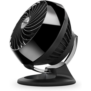 image:imageVornado 160 Personal Air Circulator Small Fan for Dorm Desk and Bedside Powerful Personal Cooling 2 Speed Settings Vortex Air Circulation Chrome Glide Bar MultiDirectional Airflow BlackTable Fans