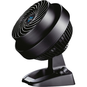 image:imageVornado 530 Compact Air Circulator Fan 3Speed Manual Control Adjustable Tilt Whole Room Cooling Black Floor Fan for Bedroom and Office Vortex Action 65 ft RangeBlack