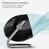 image:imageVornado Pivot6 Whole Room Air Circulator Fan with 4 Speeds Remote Control Rotating Axis Black