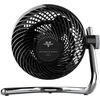 image:imageVornado Pivot6 Whole Room Air Circulator Fan with 4 Speeds Remote Control Rotating Axis Black