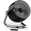 image:imageVornado Pivot6 Whole Room Air Circulator Fan with 4 Speeds Remote Control Rotating Axis Black