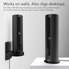 image:imageVornado ATOM 2S AE Oscillating Tower Fan with Stand Alexa EnabledBlackWall Mount