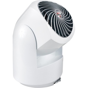 image:imageVornado Flippi V10 Oscillating Compact Air Circulator Fan Quiet Portable Fan for Office or Bedroom Adjustable Head 3 Speeds Ice White