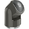 image:imageVornado Flippi V10 Oscillating Compact Air Circulator Fan Quiet Portable Fan for Office or Bedroom Adjustable Head 3 Speeds Graphite GrayGraphite Gray