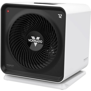 image:imageVornado Velocity CUBE 5S Whole Room Space Heater with Swiveling Base Indoor Use Vortex Heat Circulation LED Touch Controls 112 Hour Timer Advanced Safety Features AutoClimate Control WhiteCube 5S 2024 Model