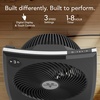 image:imageVornado 279TR Whole Room Circulator with Remote 18 Hour Timer LED Display Adjustable Tilt Black